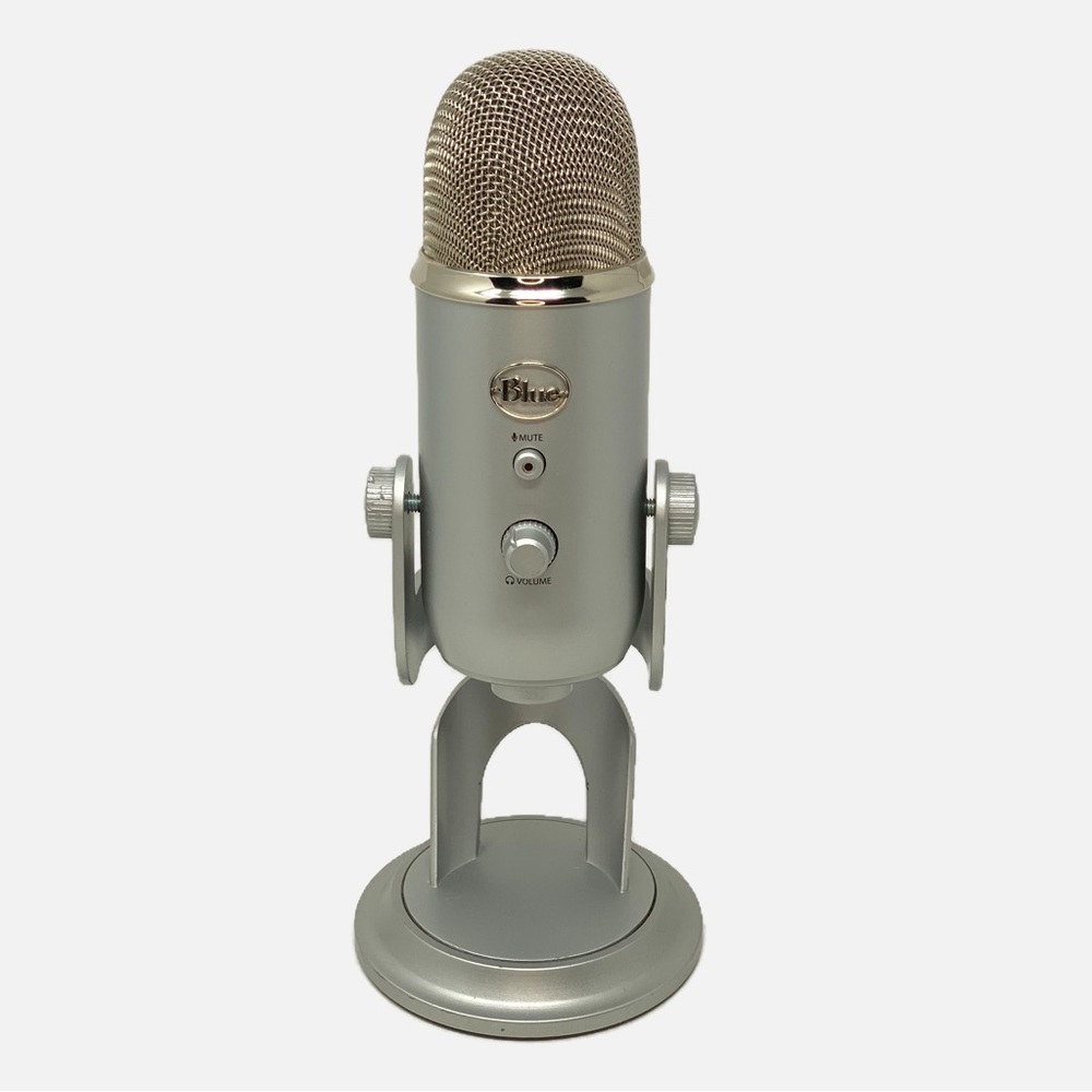 Logitech for Creators Blue Yeti USB Mic Silver ***Mic Only***